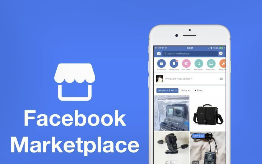 Facebook nhận diện các bài viết bán hàng, và tập hợp chúng lại trên một nền tảng phụ là Marketplace