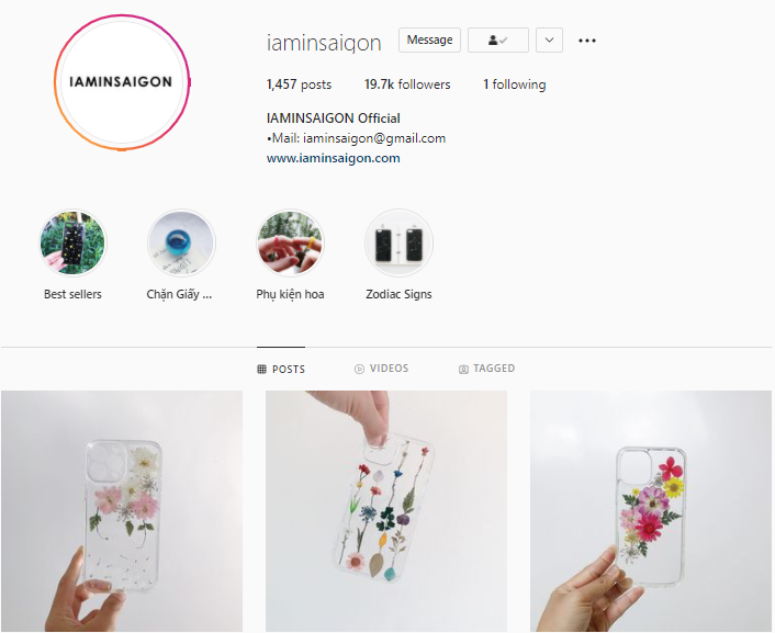 IAMINSAIGON bán hàng handmade online thành công với nhiều sản phẩm resin ấn tượng