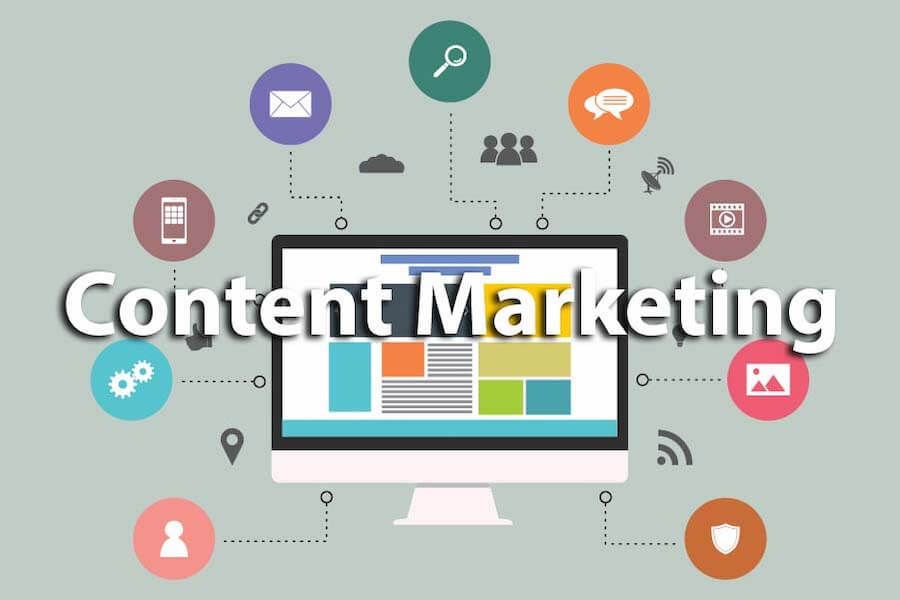 Content Marketing bao gồm rất nhiều yếu tố chứ không đơn thuần là văn bản thuần túy 